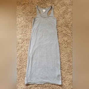 Levi's Gray Racerback Maxi Dress